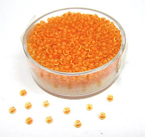 Roccailles Miyuki 2.2mm col.inside orange